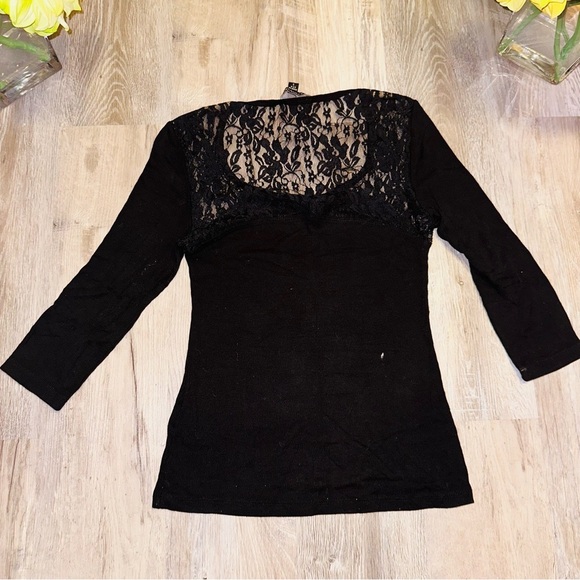 Bebe ribbed lace top - Picture 10 of 13